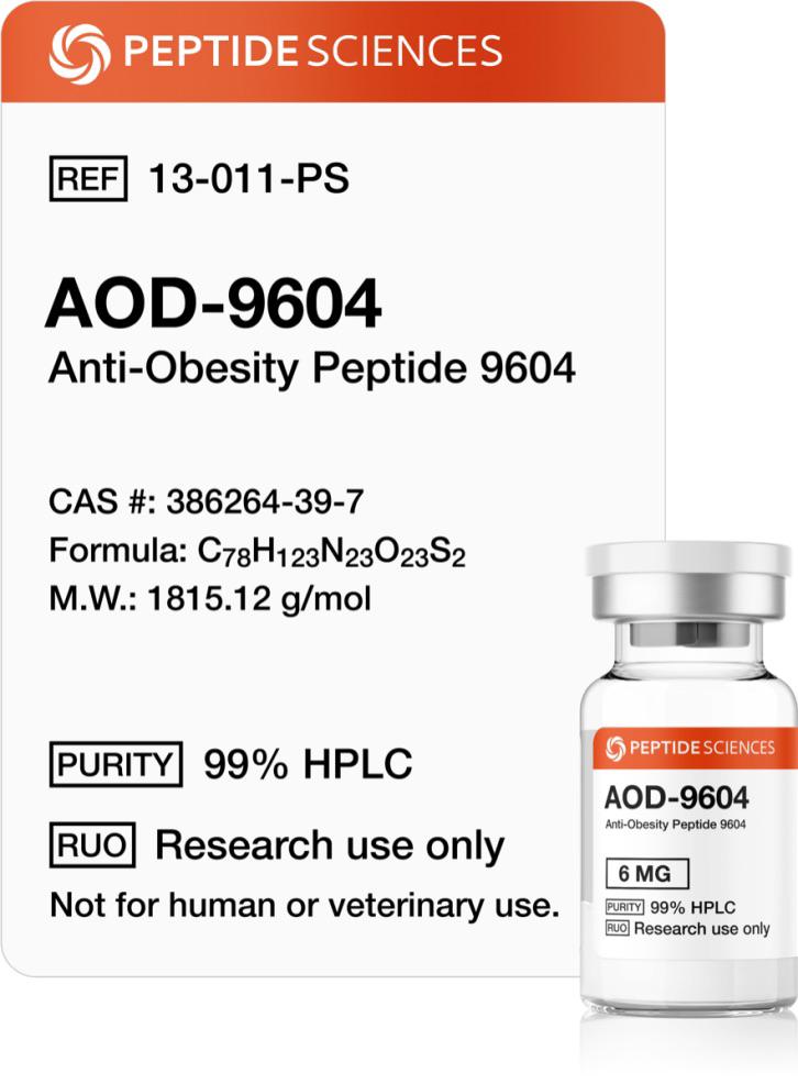 AOD-9604 – 6mg | Peptide Sciences