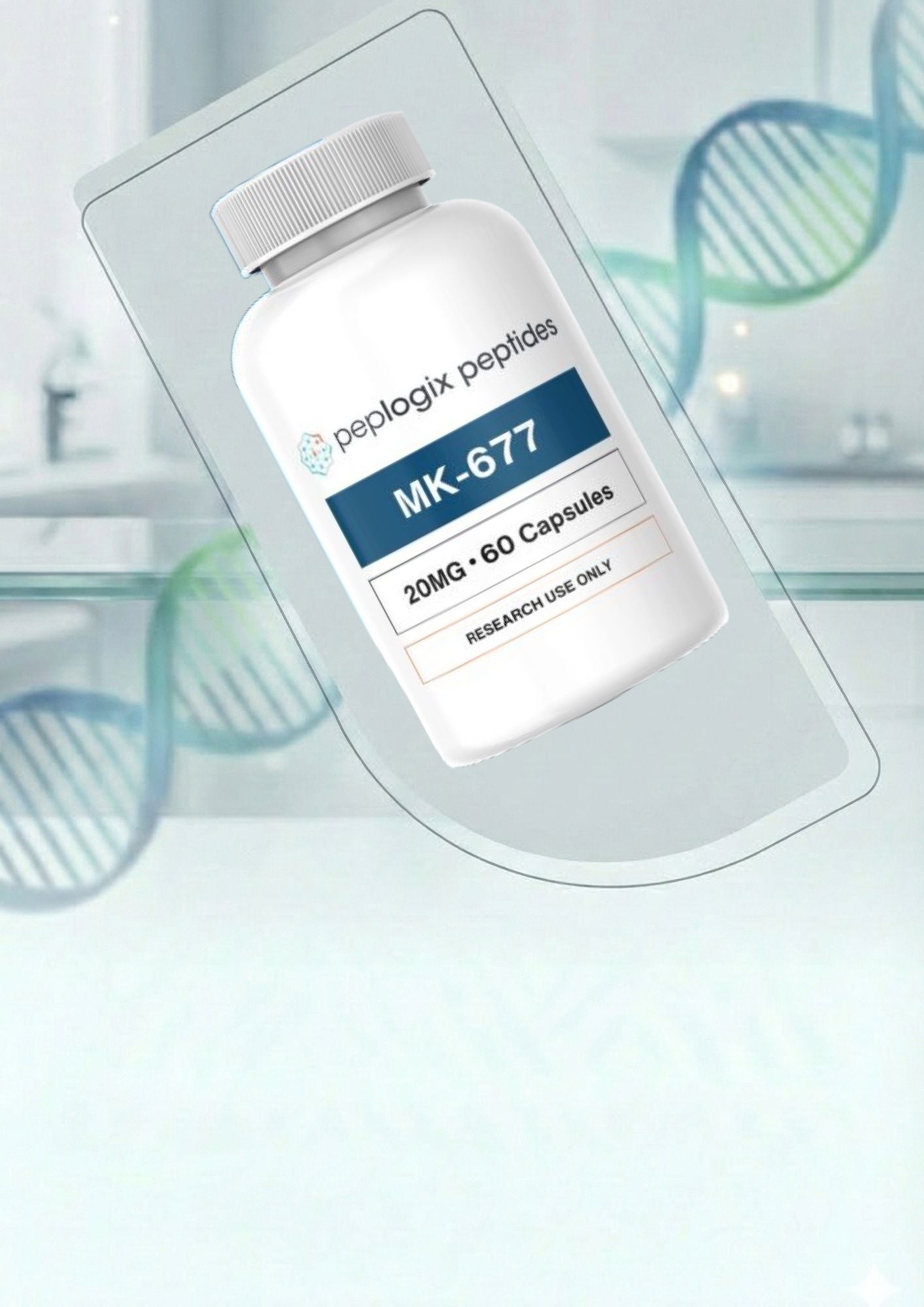 MK-677 Ibutamoren – 20mg Capsules | Peplogix