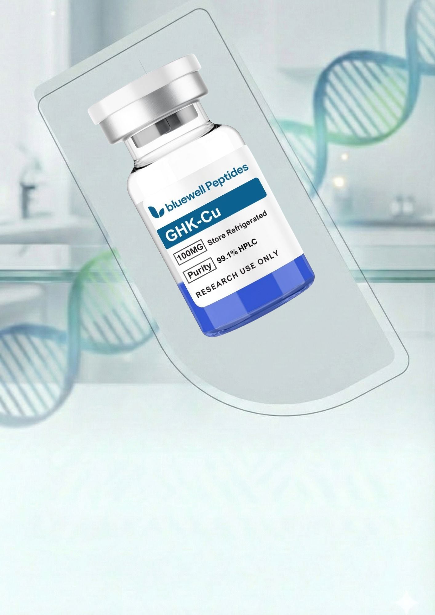 GHK-Cu – 100mg | Bluewell Peptides