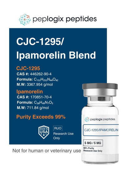 CJC-1295 + Ipamorelin – 5mg / 5mg | Peplogix