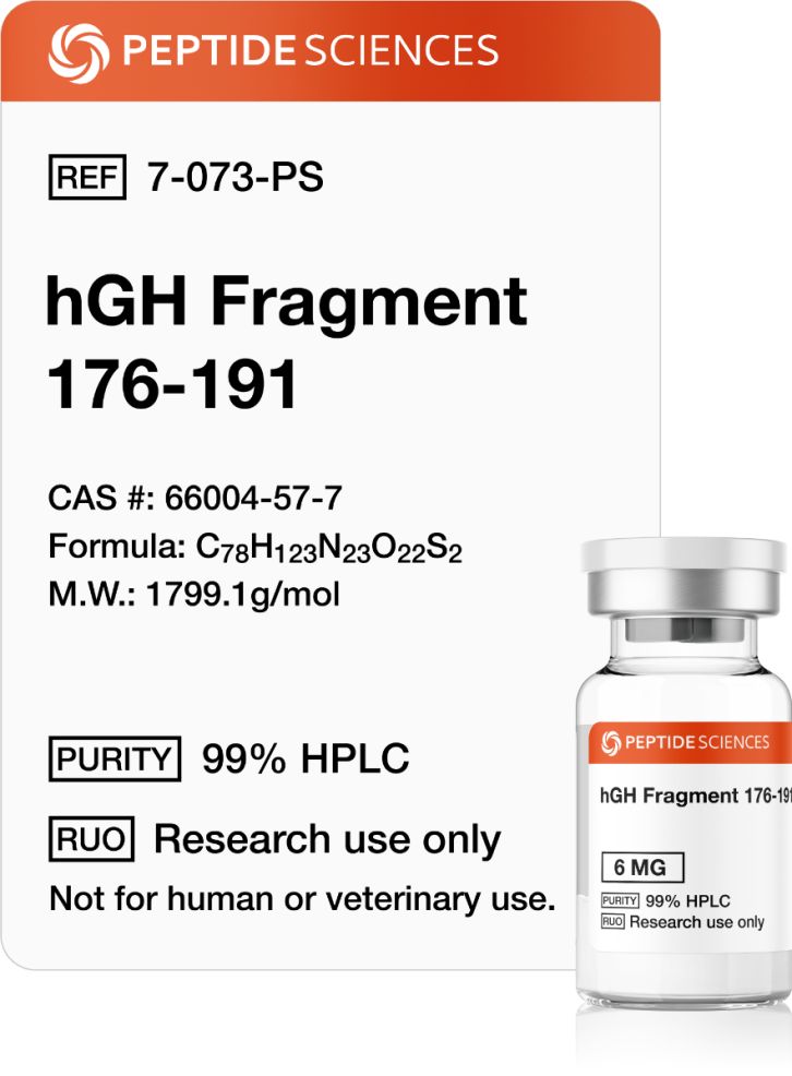 HGH Fragment 176-191 – 5mg | Peptide Sciences