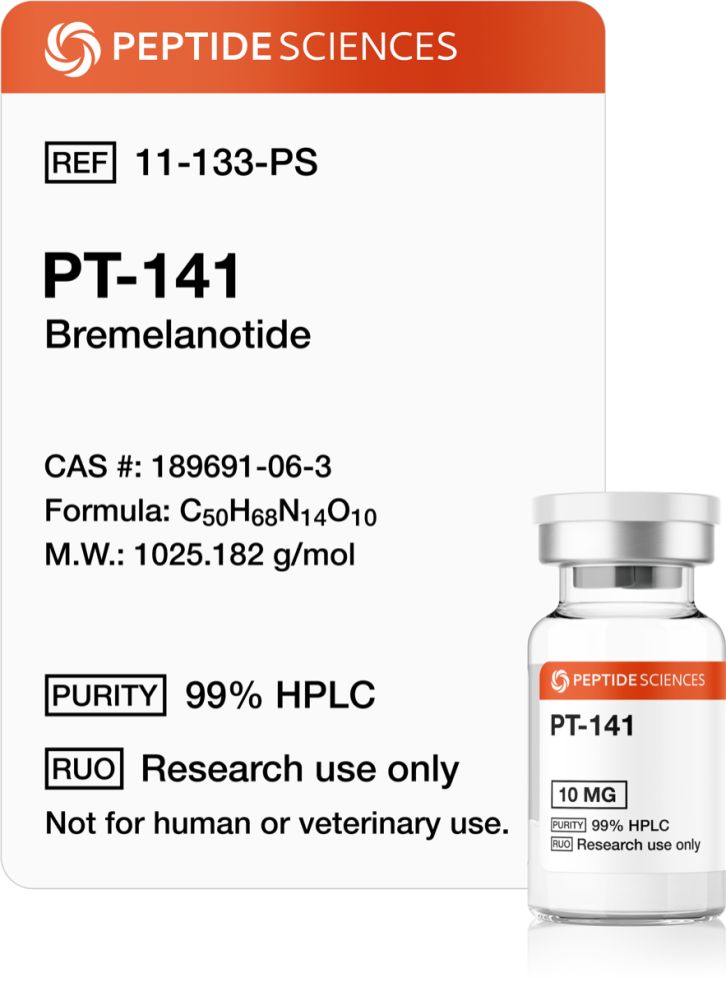 PT-141 Bremelanotide – 10mg | Peptide Sciences