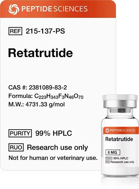 Retatrutide – 6mg | Peptide Sciences
