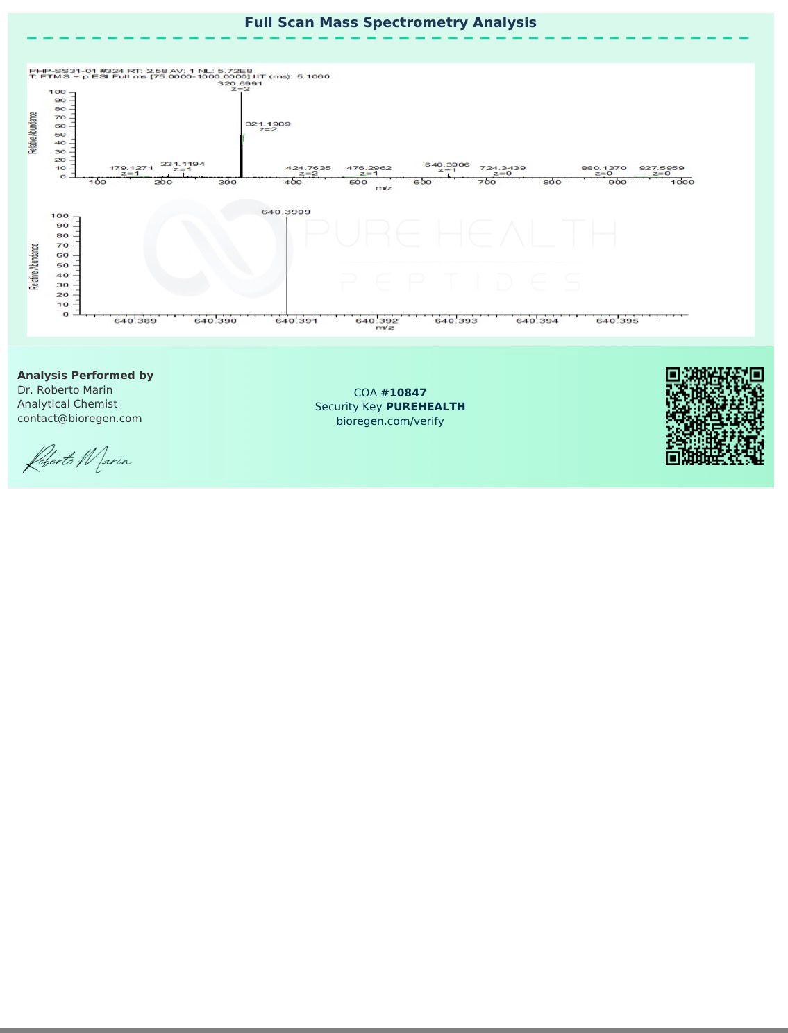 SS-31 Elamipretide – 10mg | Pure Health