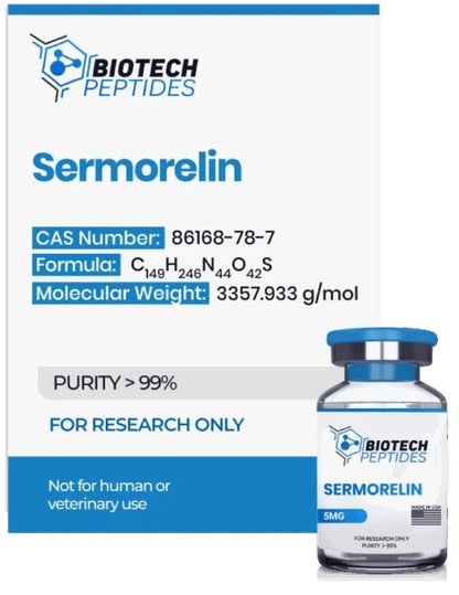 Sermorelin – 5mg | Biotech Peptides