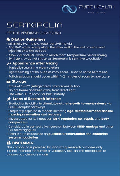 Sermorelin – 10mg | Pure Health
