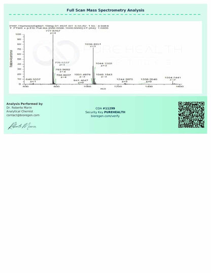 Thymosin Alpha-1 – 5mg | Pure Health