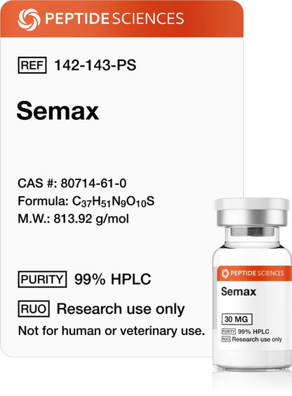 Semax – 30mg | Peptide Sciences