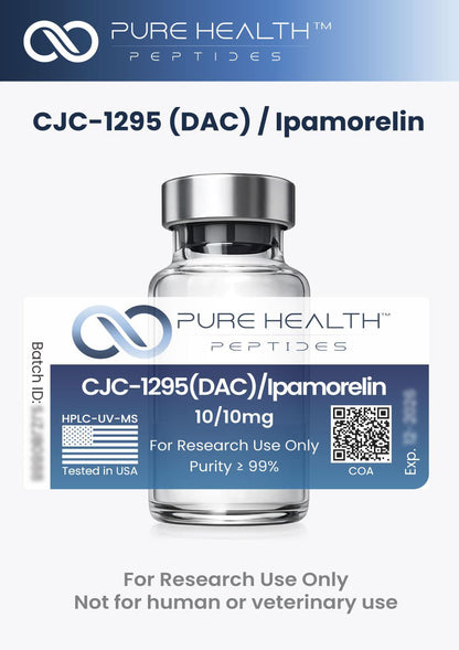 CJC-1295 DAC + Ipamorelin – 5mg / 5mg | Pure Health