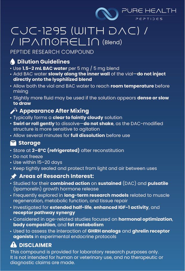 Buy CJC-1295 DAC Ipamorelin Blend Egypt