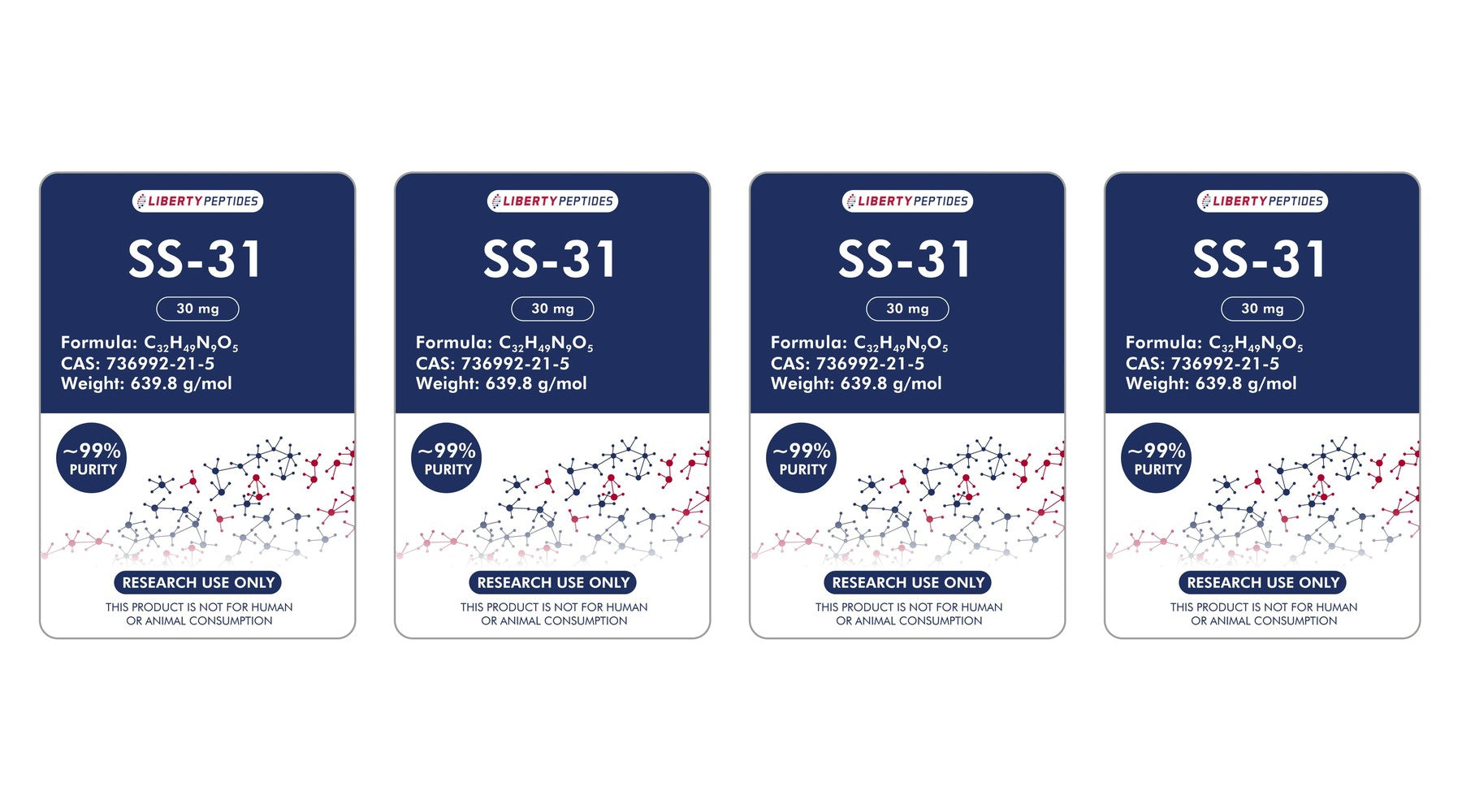 SS-31 Cycle Bundle vials